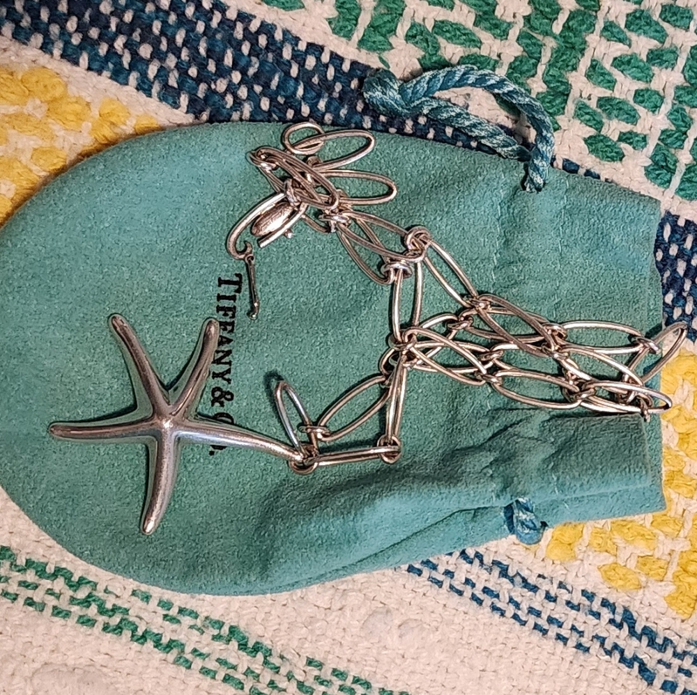 Tiffany and Co. Elsa Peretti Starfish Link Necklace